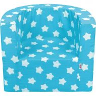Dětská sedací souprava New Baby hvězdičky modrá