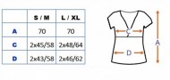 Těhotenské a kojící triko s kapucí, kr. rukáv - bílé | Velikosti těh. moda: L/XL