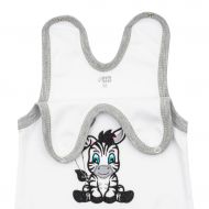 Kojenecké bavlněné dupačky New Baby Zebra exclusive | Velikost: 80 (9-12m)