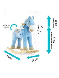Houpací koník Milly Mally Pony modrý
