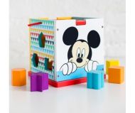 Dřevěná edukační kostka Disney vkládací - Mickey Mouse