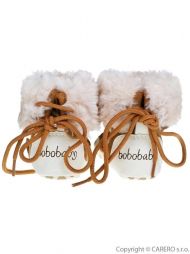 Dětské zimní capáčky Bobo Baby 6-12m hnědé | Velikost: 74 (6-9m)