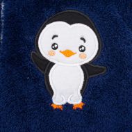Zimní dětská kombinéza New Baby Penguin tmavě modrá | Velikost: 68 (4-6m)