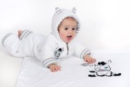 Luxusní dětské zimní tepláčky New Baby Zebra 
