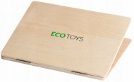 Dřevěný notebook s magnetickým monitorem