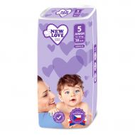 PALETA Dětské jednorázové pleny New Love Premium comfort 5 JUNIOR 11-25 kg 175x38 ks