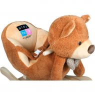 Houpací hračka PlayTo medvídek hnědá