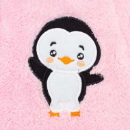 Zimní dětská kombinéza New Baby Penguin růžová | Velikost: 74 (6-9m)
