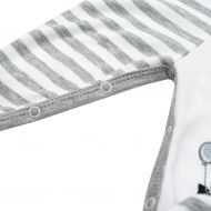 Kojenecké bavlněné polodupačky New Baby Zebra exclusive | Velikost: 56 (0-3m)