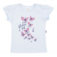 Kojenecké tričko se sukýnkou New Baby Butterflies modrá | Velikost: 62 (3-6m)