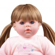 Česky mluvící a zpívající dětská panenka PlayTo Nina 46 cm | Velikost: 