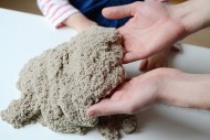 Kinetický písek - přírodní - 3kg 