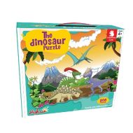 Puzzle dinosauři 208 ks, 90x64 cm