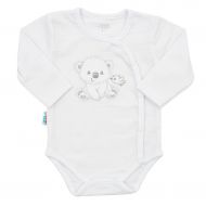Kojenecká soupravička do porodnice New Baby Sweet Bear bílá | Velikost: 56 (0-3m)