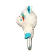 BabyOno Plyšová hračka s chrastítkem Llama Bob - bílá