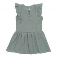 Kojenecké mušelínové šaty New Baby Summer Nature Collection mátové | Velikost: 62 (3-6m)