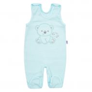 Kojenecká soupravička do porodnice New Baby Sweet Bear modrá | Velikost: 50