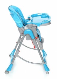 Jídelní židlička Coto Baby Mambo 2017 Blue - Sloníci