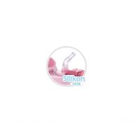 Canpol BabiesTermoláhev se silikonovou slámkou 300 ml - růžový