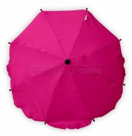 Slunečník, deštník univerzální do kočárku - růžový