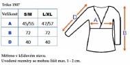 Těhotenské, kojící triko 3/4 rukáv - grafit | Velikosti těh. moda: L/XL