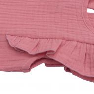 Kojenecké mušelínové šaty New Baby Summer Nature Collection růžové | Velikost: 80 (9-12m)