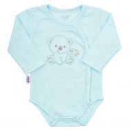 Kojenecká soupravička do porodnice New Baby Sweet Bear modrá | Velikost: 56 (0-3m)