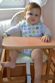 Buková židlička New Baby Victory - přírodní