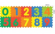 Pěnové puzzle Číslice 30x30cm
