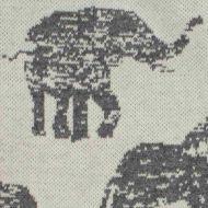 Kojenecký kabátek Baby Service Sloni šedý | Velikost: 68 (4-6m)