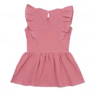 Kojenecké mušelínové šaty New Baby Summer Nature Collection růžové | Velikost: 62 (3-6m)