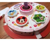 Dřevěný Disney krájecí dort Minnie a přátelé