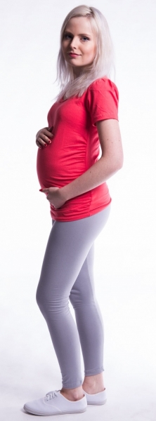 Těhotenské legíny - béžové 