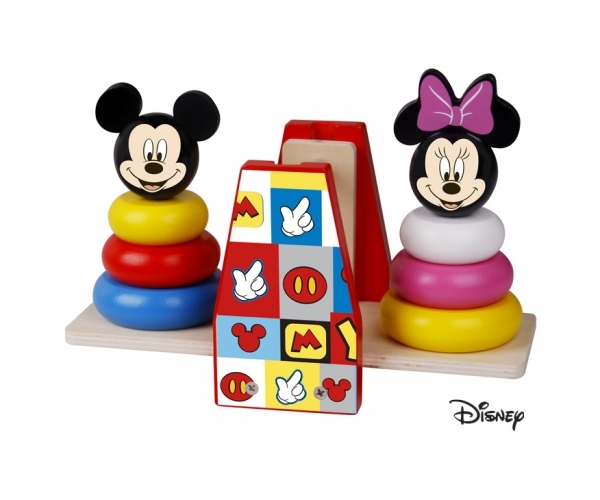 Dřevěná balanční hra Disney, Miceky a Minnie Dřevěná balanční hra Disney, Miceky a Minnie