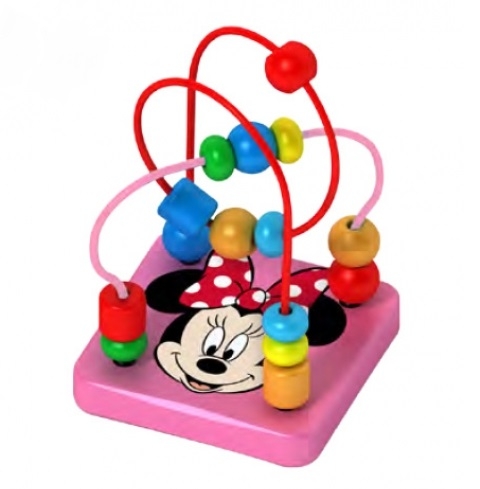 Dřevěný interaktivní Disney labyrint, Minnie - 9 x 12 cm Dřevěný interaktivní Disney labyrint, Minnie - 9 x 12 cm