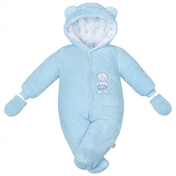 Zimní kombinézka New Baby Nice Bear modrá 