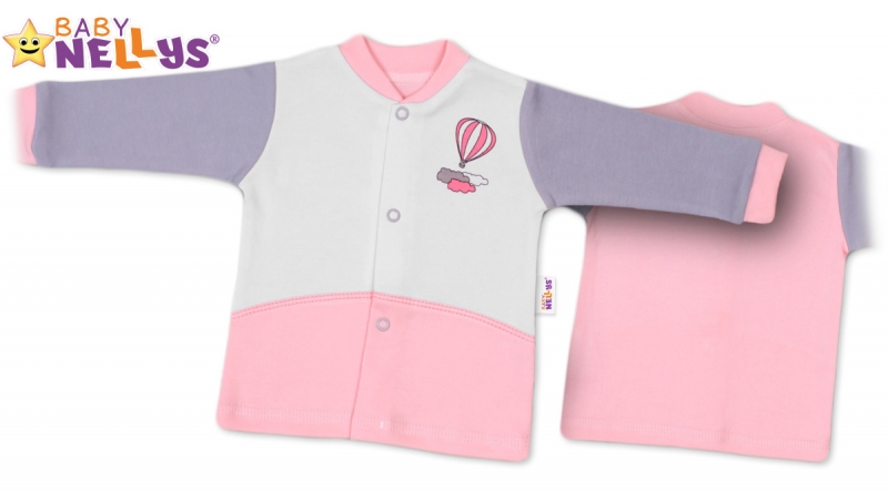 Košilka Baby Nellys ® Balónek v růžové Košilka Baby Nellys ® Balónek v růžové