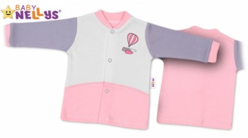 Košilka Baby Nellys ® Balónek v růžové 