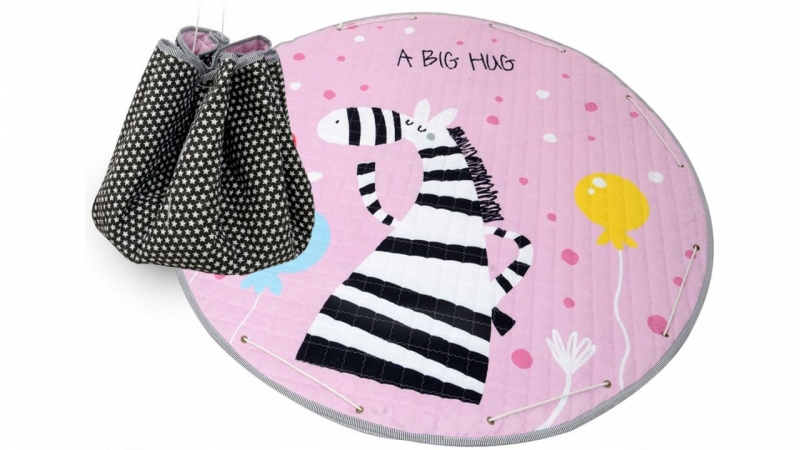 Hrací deka - koš na hračky 150 cm - Zebra Hrací deka - koš na hračky 150 cm - Zebra