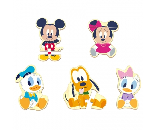 Dřevěné Disney puzzle Mickey a přátelé Dřevěné Disney puzzle Mickey a přátelé