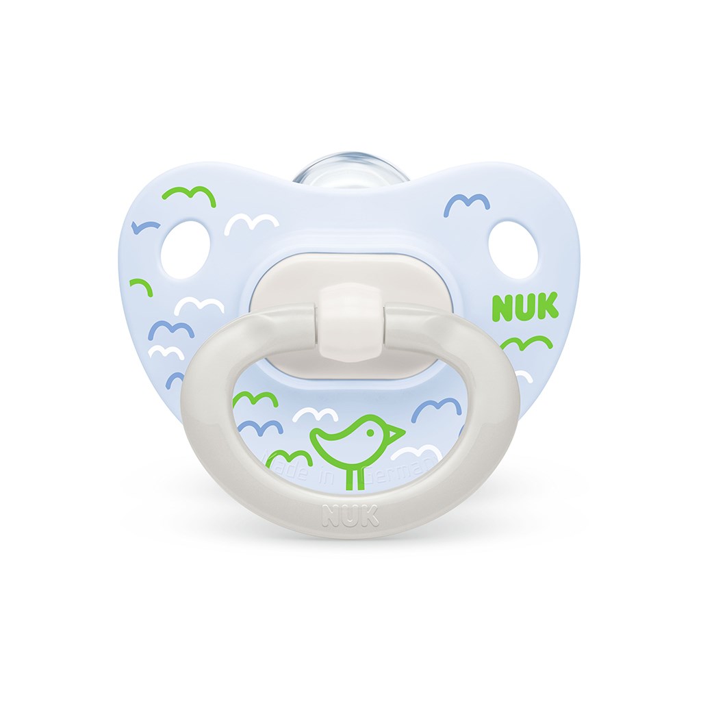 Šidítko NUK Happy Days 0-6m zeleno-modrý BOX Šidítko NUK Happy Days 0-6m zeleno-modrý BOX