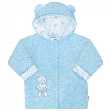 Zimní kabátek New Baby Nice Bear modrý 