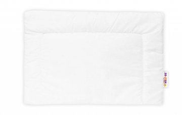 Samostatný polštářek 40 x 60 cm - bílý | Velikost povlečení: 135x90