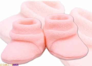 Botičky/ponožtičky POLAR - sv. růžové