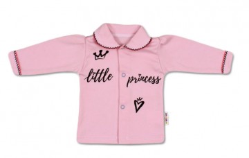 Bavlněná košilka Little Princess - růžová | Velikost koj. oblečení: 62 (2-3m)