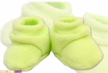 Botičky/ponožtičky POLAR - zelené
