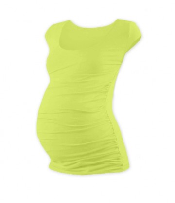 Těhotenské triko mini rukáv Johanka- sv. zelená 