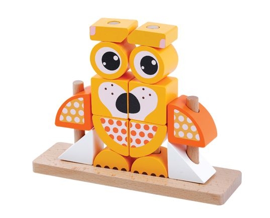 Adam Toys Dřevěná navlékačka pejsek Adam Toys Dřevěná navlékačka pejsek
