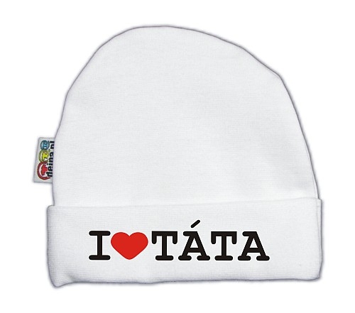 Čepička Kolekce I love Táta, 0-3m - bílá | Velikost koj. oblečení: 38/40 čepičky obvod Čepička Kolekce I love Táta, 0-3m - bílá | Velikost koj. oblečení: 38/40 čepičky obvod