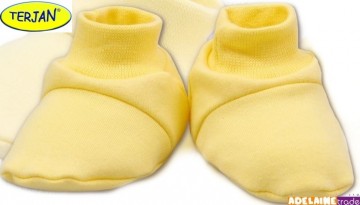 Botičky/ponožtičky BAVLNA - krémové